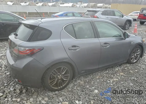2012 Lexus Ct 200 z USA, uszkodzony, nr VIN JTHKD5BH8C2051895